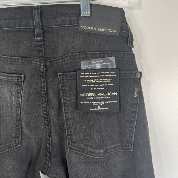 Modern American Lexington Slim Fit Jeans Rampart Black - Picture 6 of 14